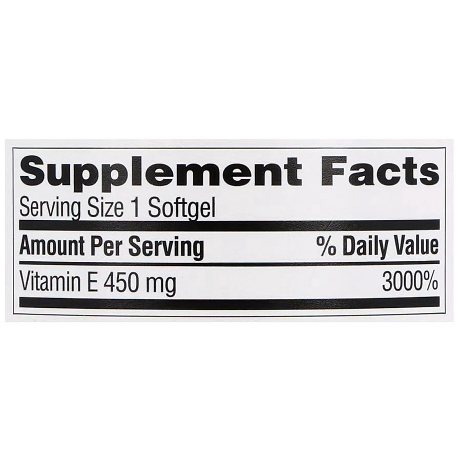 slide 3 of 5, Walgreens E 450 mg (1000 IU) Softgels, 100 ct
