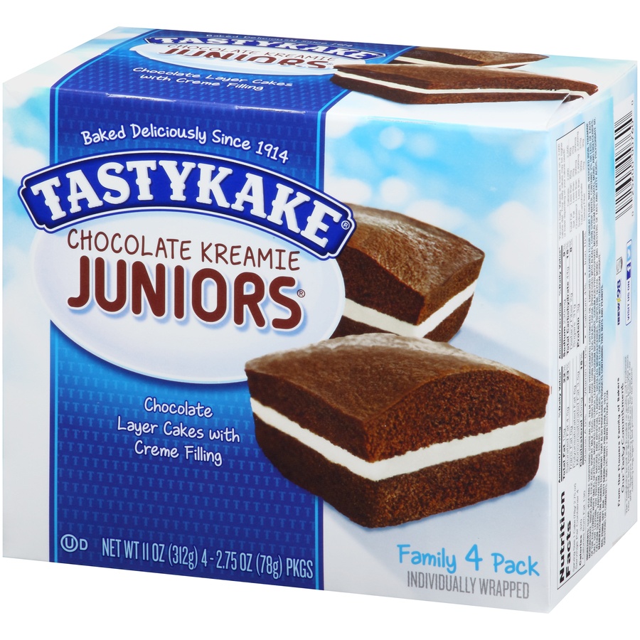 slide 3 of 8, Tastykake Chocolate Kreamie Juniors, 11 oz