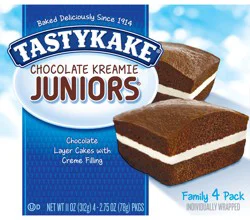 Tastykake Chocolate Kreamie Juniors 4-2.75 oz. Packages