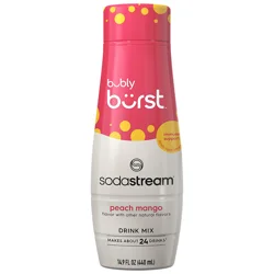 SodaStream Bubly Burst Peach Mango Flavor