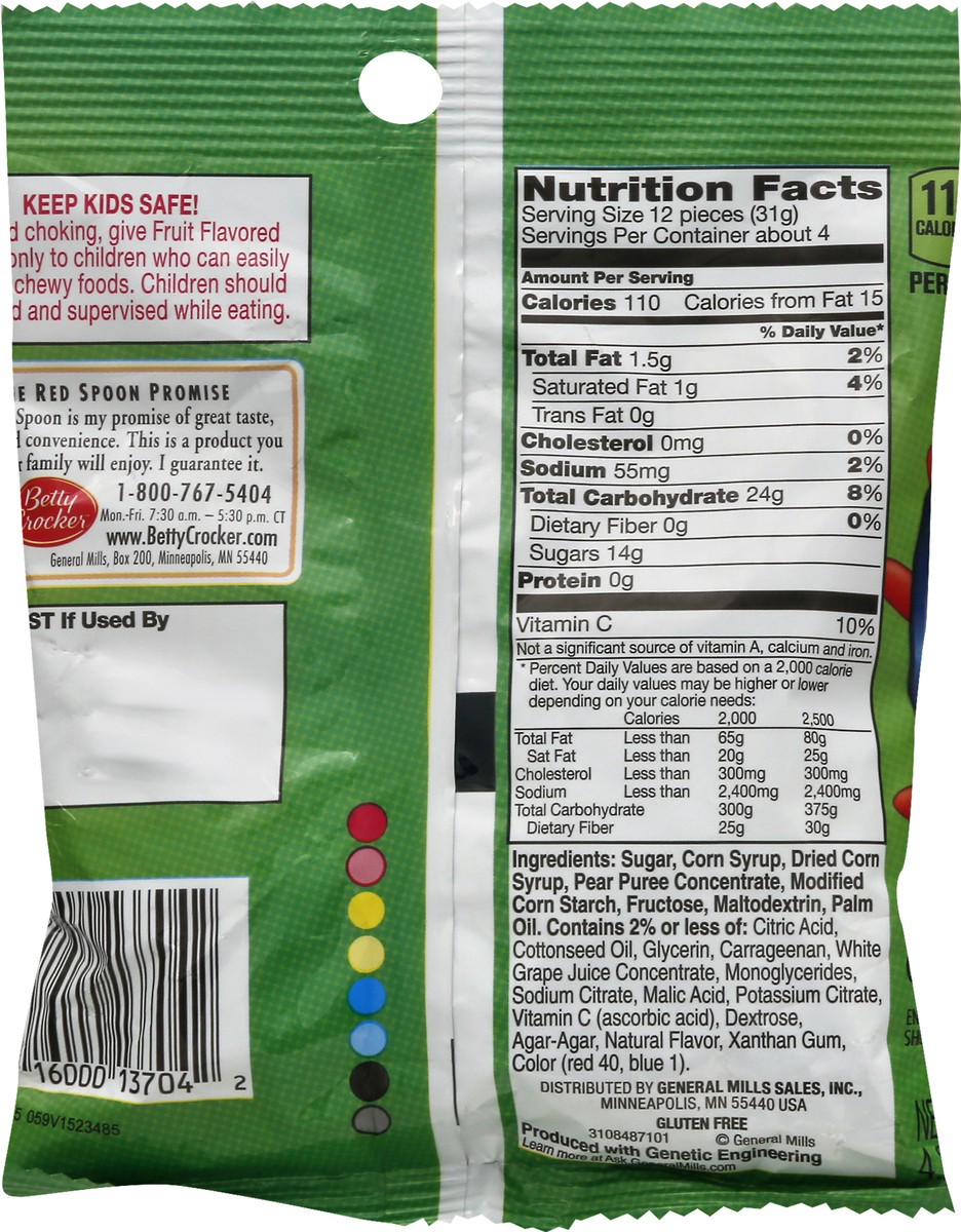 slide 4 of 10, Fruit Gushers Super Sour Berry Fruit Flavored Snacks 4.25oz pouch, 4.25 oz