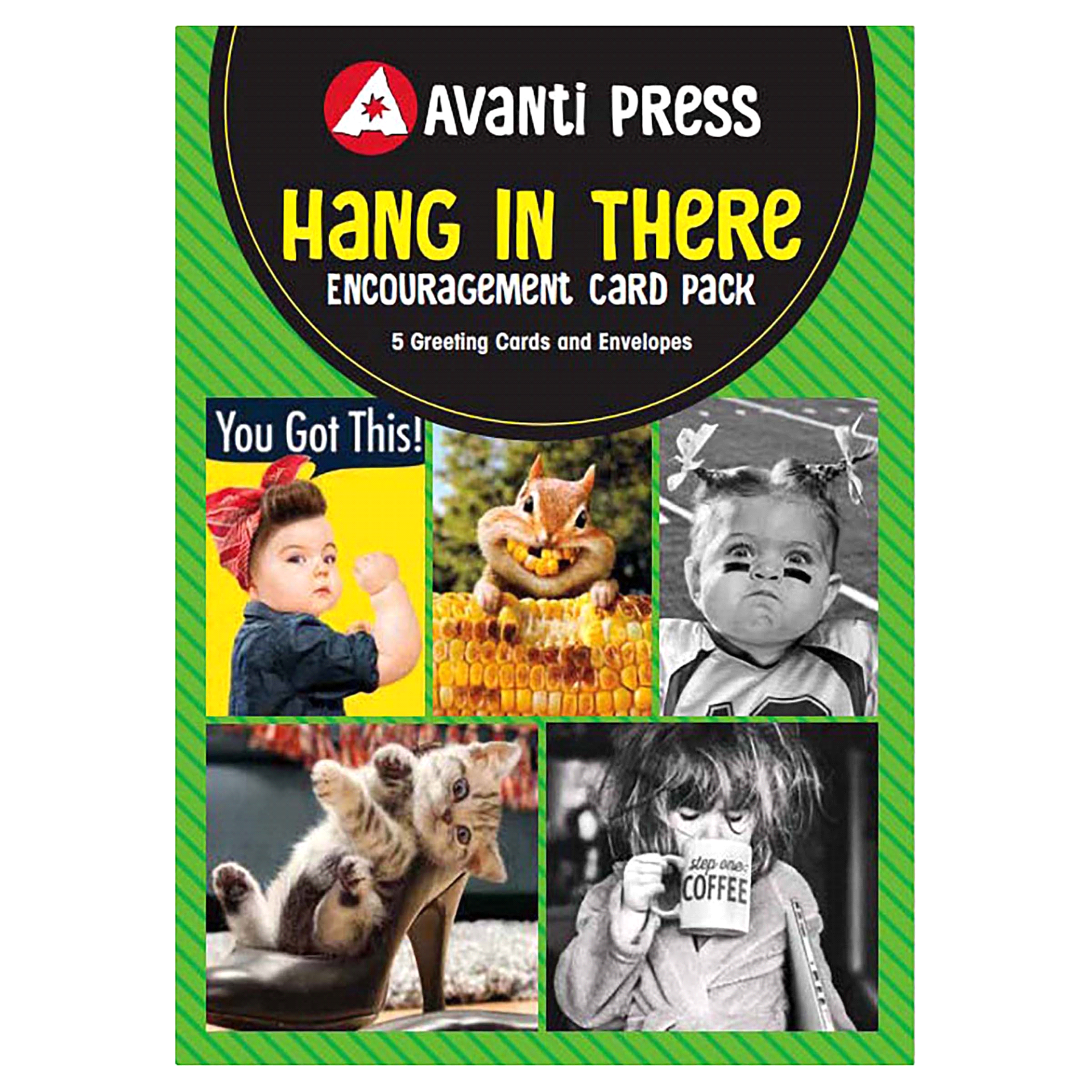 slide 1 of 5, Avanti Card Friends Just Funny Multipk 5, 1 ct