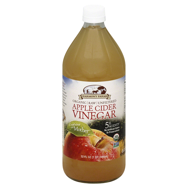 slide 1 of 2, Harmony Farms Apple Cider Vinegar 32 oz, 32 fl oz