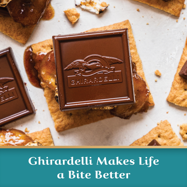 slide 2 of 19, Ghirardelli Squares Sea Salt Caramel Milk Chocolate 4.8 oz, 4.8 oz