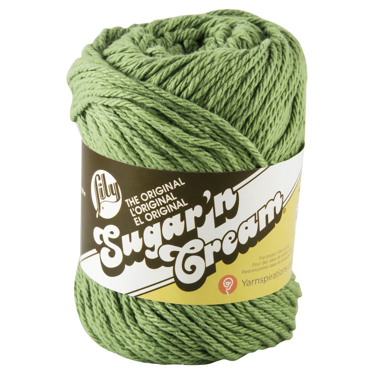 slide 1 of 9, Lily Sugar'N Cream Yarn - Sage Green, 1 ct