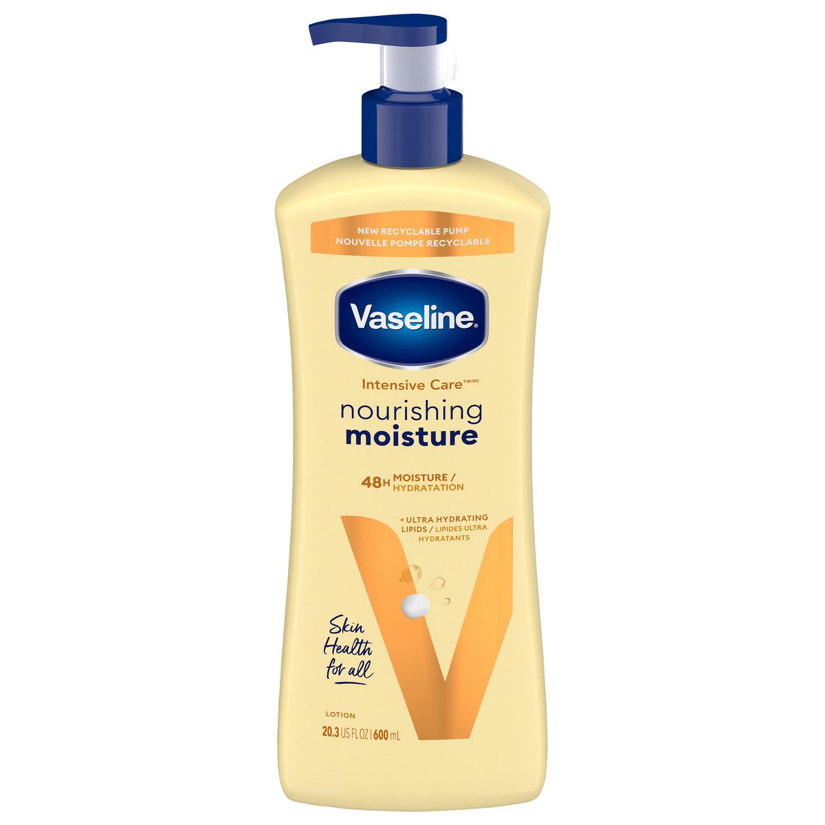 slide 1 of 10, Vaseline Intensive Care Nourishing Moisture Body Lotion 20.3 Oz, 20.3 fl oz