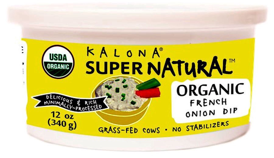 slide 1 of 1, Kalona SuperNatural Organic French Onion Dip, 12 oz