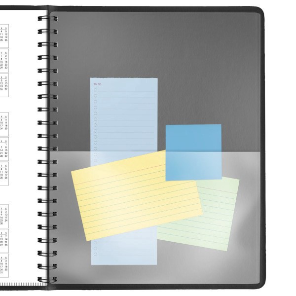 slide 8 of 8, AT-A-GLANCE® 2026 Four Person Daily Appointment Book, Black, Large, 8"" x 11"", 1 ct