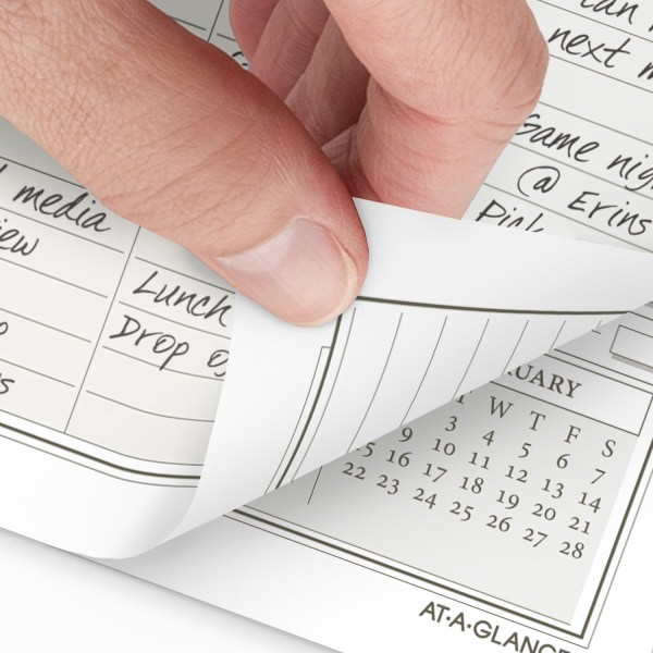 slide 9 of 9, AT-A-GLANCE® 2026 Daily Planner One Page Per Day Refill, Loose-Leaf, Desk Size, 5 1/2"" x 8 1/2"", 1 ct