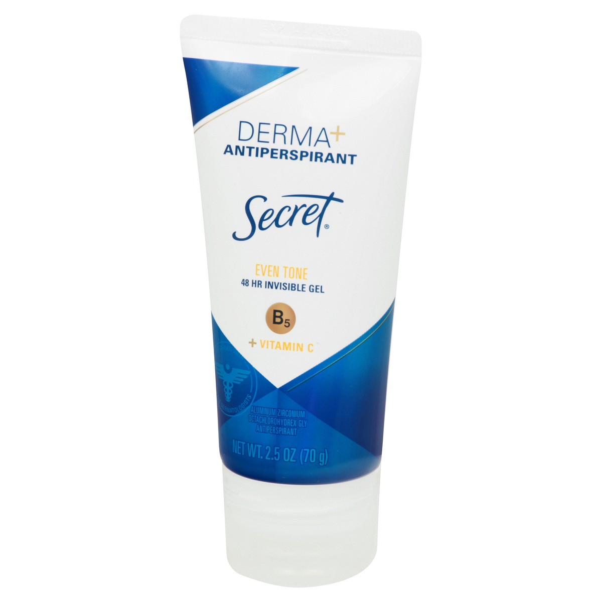 slide 5 of 9, Secret Derma+ Even Tone Antiperspirant 2.5 oz, 2.5 oz