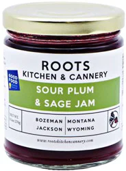 Roots Kitchen & Cannery Sour Plum and Sage Jam