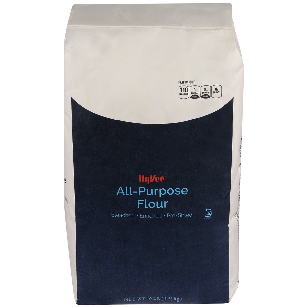 slide 1 of 1, Hy-vee Bleached Enriched Pre-sifted All-purpose Flour, 10 lb