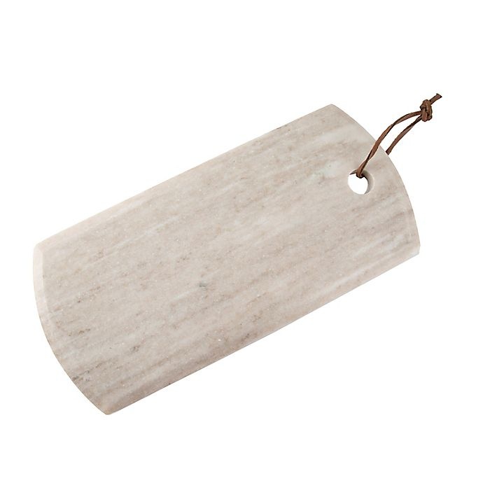 slide 1 of 2, Artisanal Kitchen Supply Sand Marble Cheese Board, 15 in