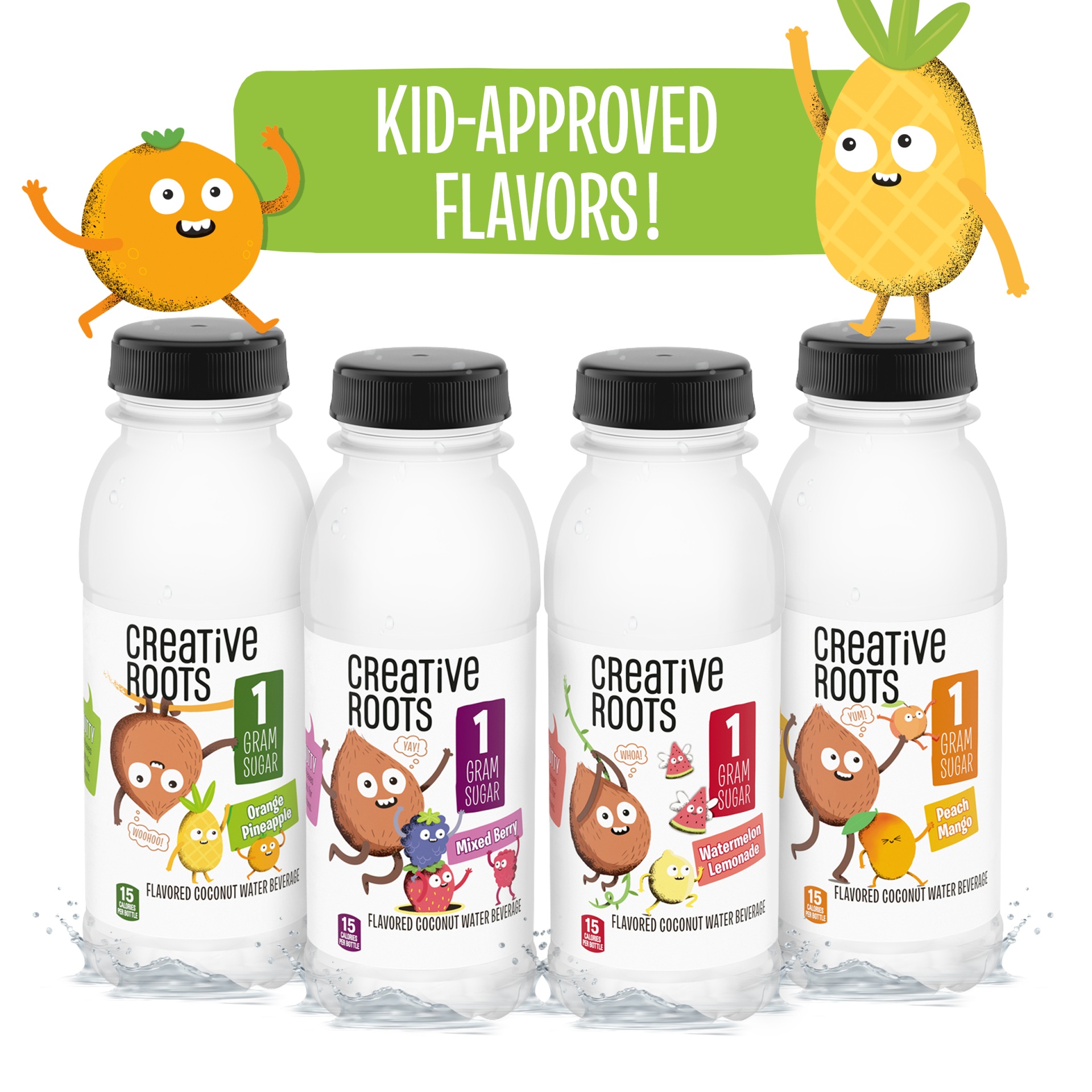 Creative Roots Orange Pineapple Naturally Flavored Coconut Water