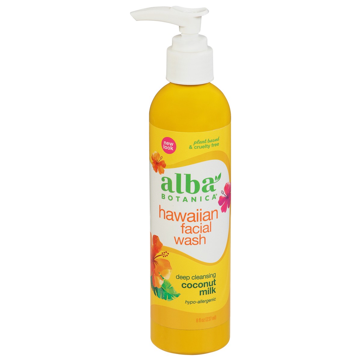 slide 2 of 8, Alba Botanica Deep Cleansing Coconut Milk Hawaiian Facial Cleanser, 8 fl oz