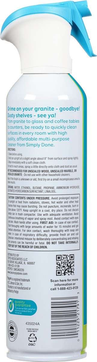 slide 9 of 10, Simply Done Multi-Surface Cleaner, 9.7 oz