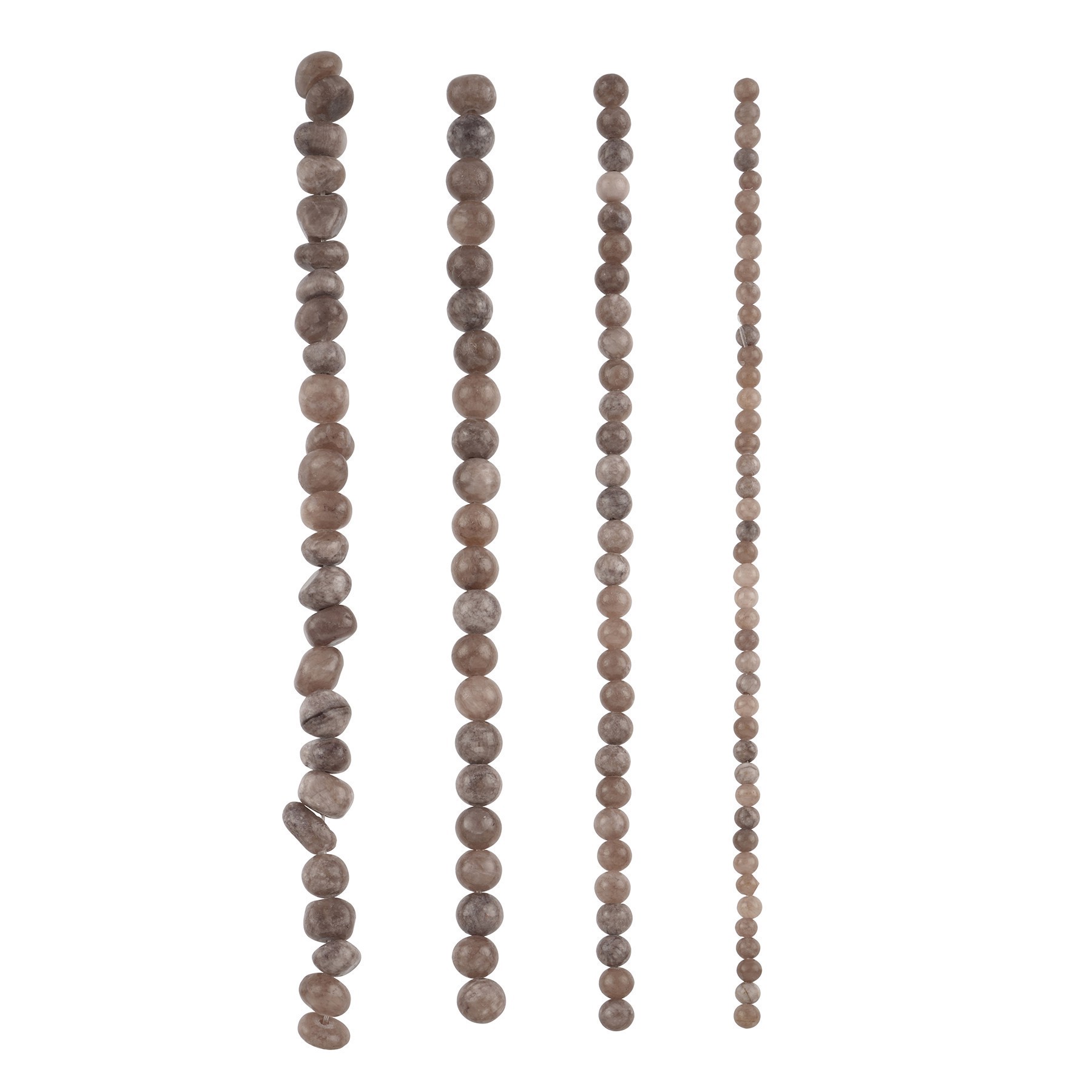 slide 2 of 3, Mixed Purple Dyed Quartz Beads By Bead Landing, 4mm-10mm