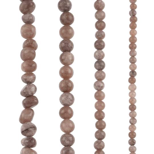 slide 1 of 3, Mixed Purple Dyed Quartz Beads By Bead Landing, 4mm-10mm