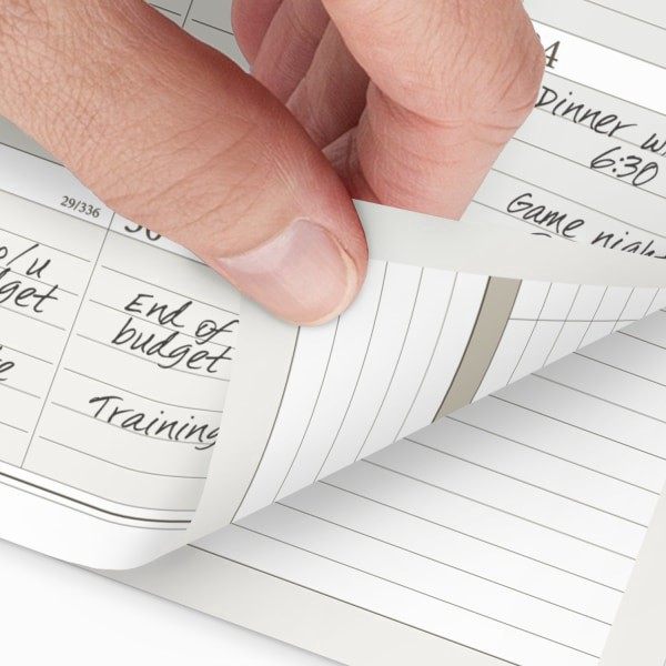 slide 4 of 5, AT-A-GLANCE® 2026 Daily Planner Two Pages Per Day Refill, Loose-Leaf, Folio Size, 8 1/2"" x 11"", 1 ct