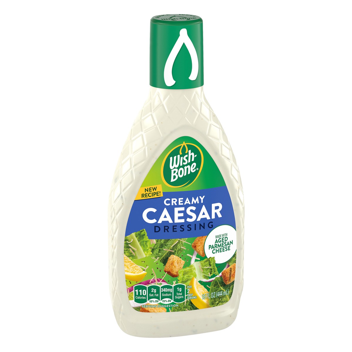 slide 2 of 13, Wish-Bone Creamy Caesar Dressing 15 oz, 15 oz