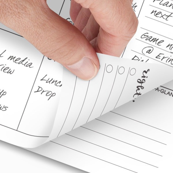 slide 3 of 6, AT-A-GLANCE® Harmony 2026 Weekly Monthly Planner Refill, Loose-Leaf, Desk Size, 5 1/2"" x 8 1/2"", 1 ct