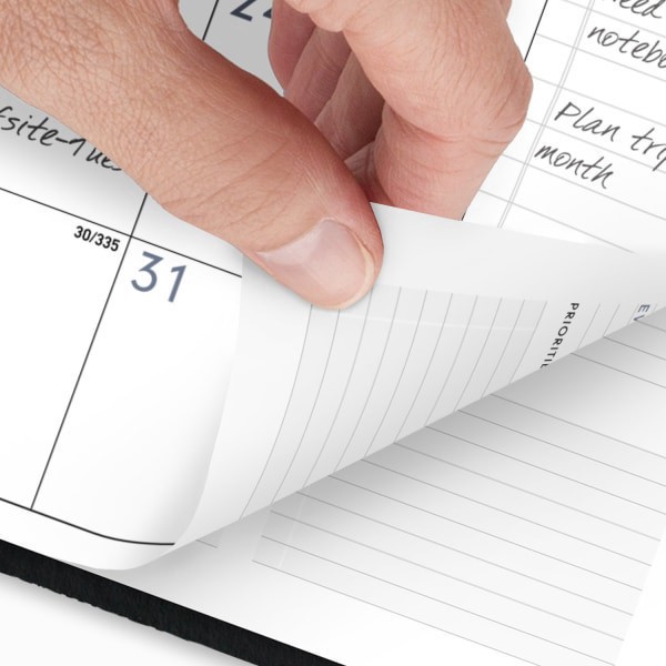 slide 8 of 10, AT-A-GLANCE® Contemporary 2026 Weekly Monthly Planner, Black, Large, 8 1/4"" x 11"", 1 ct