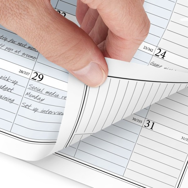 slide 9 of 9, AT-A-GLANCE® 2026 Zenscapes Weekly Monthly Planner Refill, Loose-Leaf, Desk Size, 5 1/2"" x 8 1/2"", 1 ct