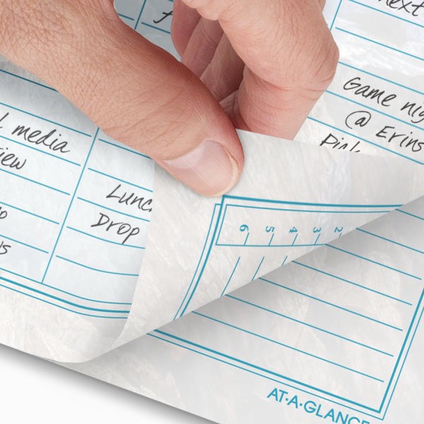 slide 8 of 9, AT-A-GLANCE® 2026 Seascapes Weekly Monthly Planner Refill, Loose-Leaf, Desk Size, 5 1/2"" x 8 1/2"", 1 ct