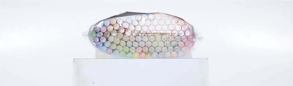 slide 8 of 11, True Straw Party Colorful, 1 ct