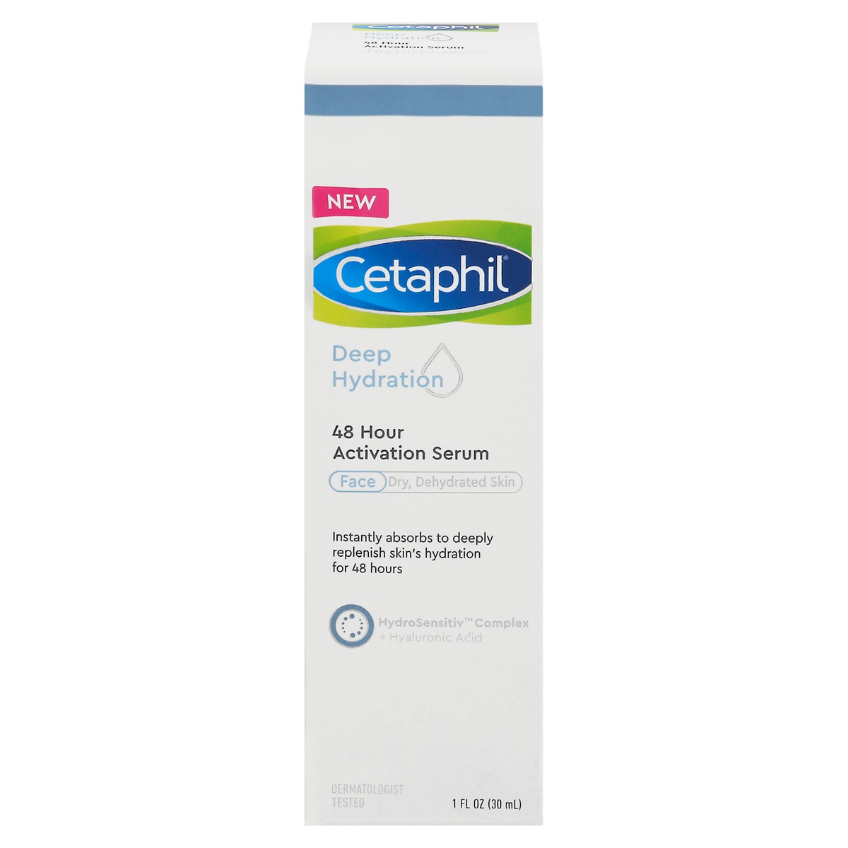 slide 1 of 1, Cetaphil Activation Serum, 48 Hour, Deep Hydration, 1 oz