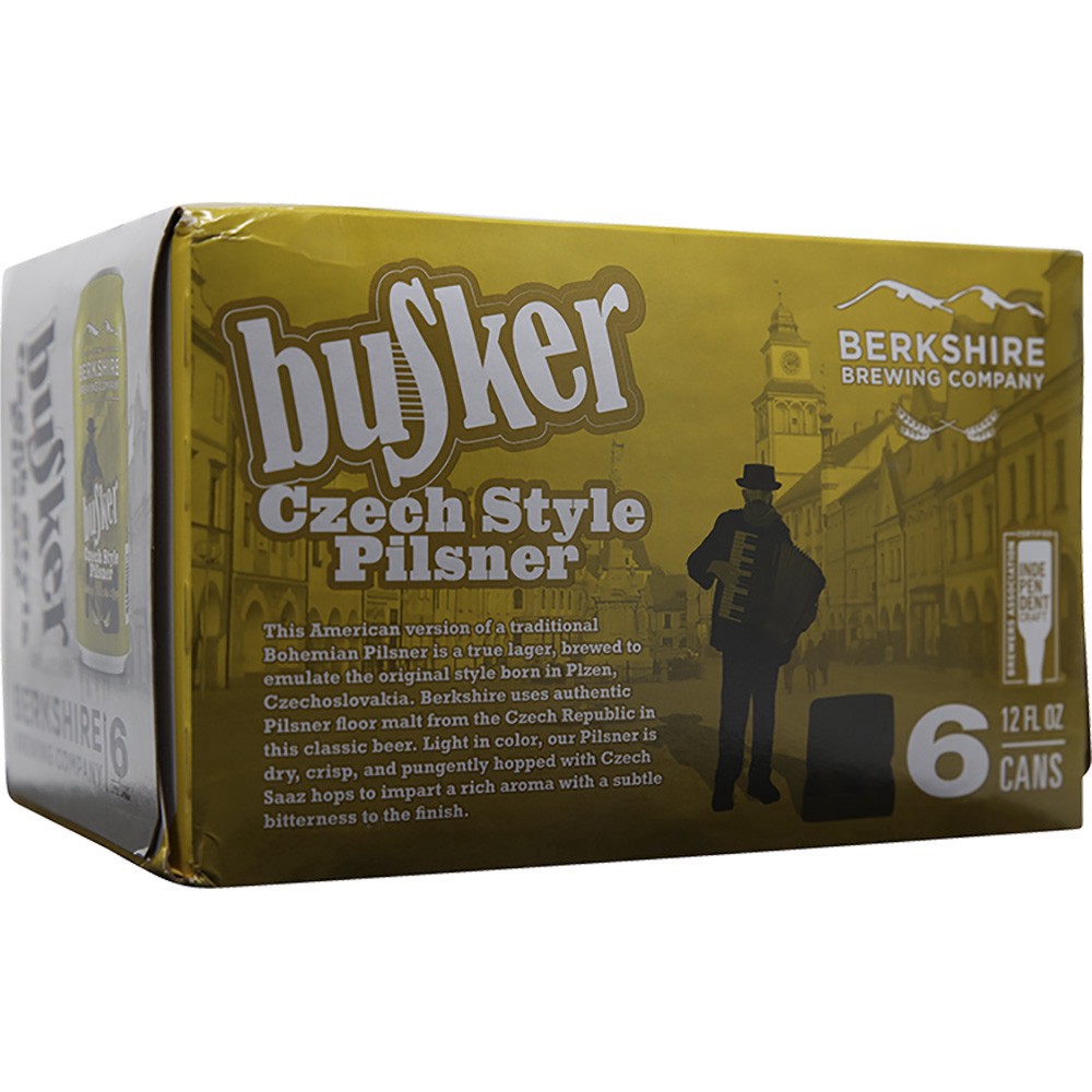 slide 1 of 1, Berkshire Brewing Company Czech Style Pilsner 6 Pack, 12 Fl Oz Cans, 6 ct; 12 fl oz