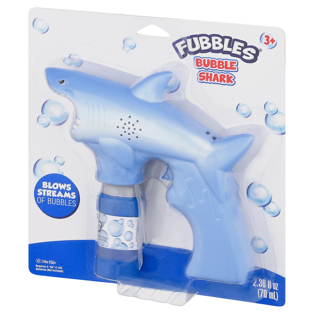 slide 6 of 12, Fubbles 3+ Years Bubble Shark 2.36 fl oz, 2.36 fl oz
