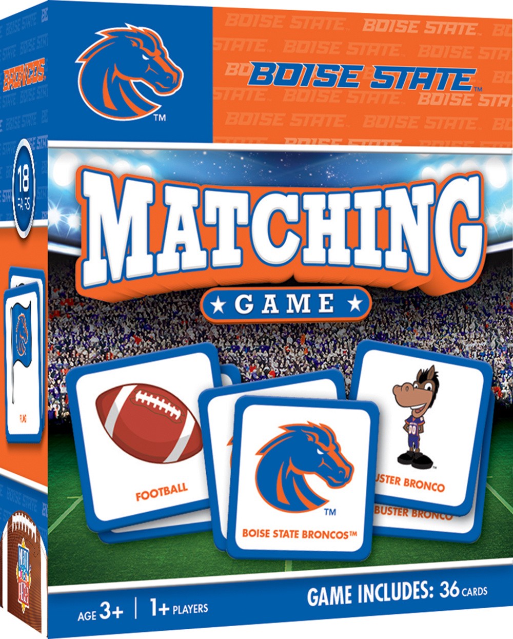 slide 2 of 4, Masterpieces Boise State Broncos NCAA Matching Game, 1 ct