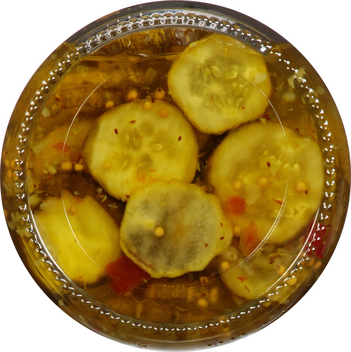 slide 3 of 12, Mt Olive Sweet Heat Bread & Butter Chips - 24 FZ, 24 fl oz