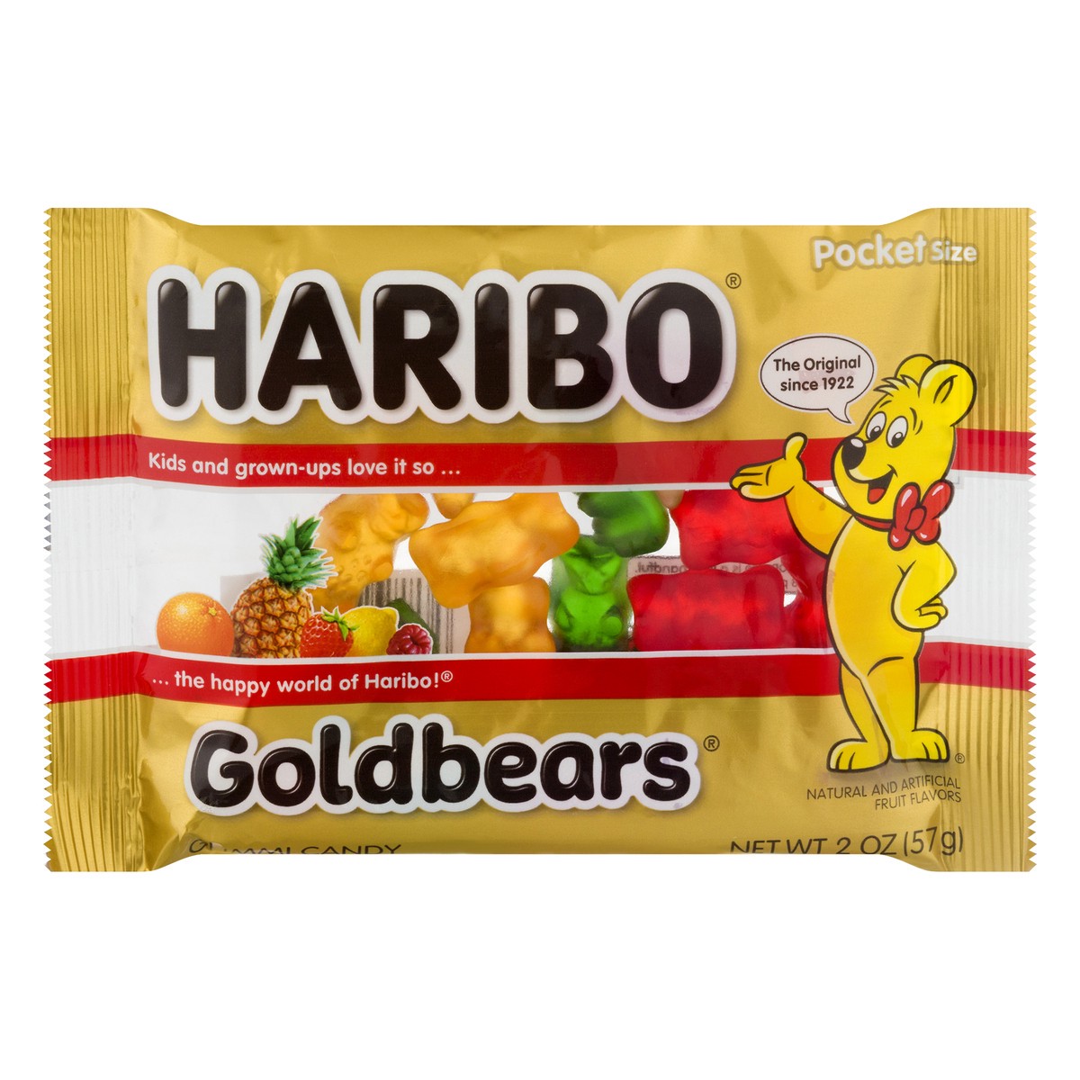 slide 1 of 13, Haribo Goldbears Pocket Size Gummi Candy 2 oz, 2 oz