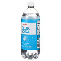 slide 2 of 29, Meijer Club Soda, 1 liter
