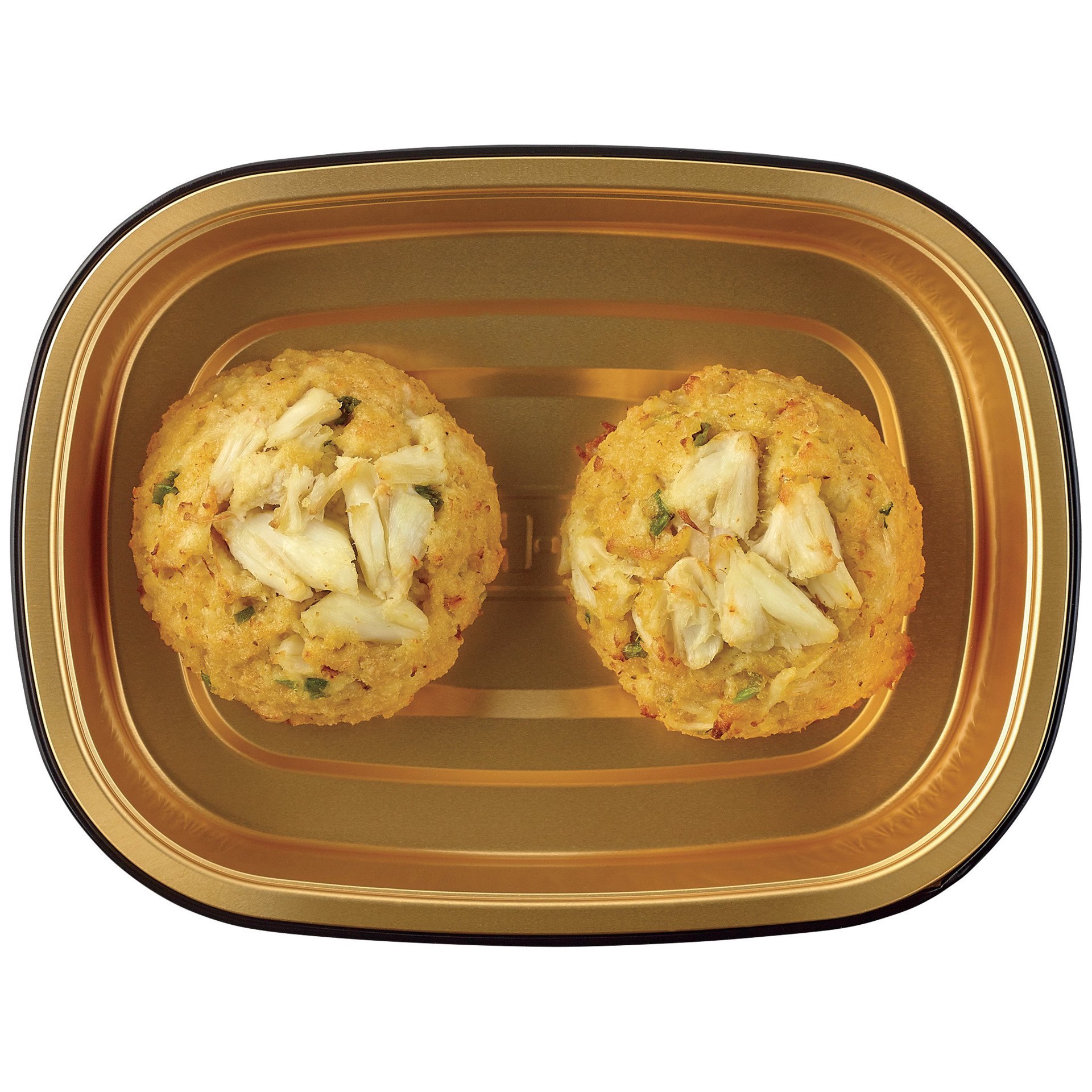 slide 1 of 1, Meal Simple by H-E-B Jumbo Lump Crab Cakes, 2 ct