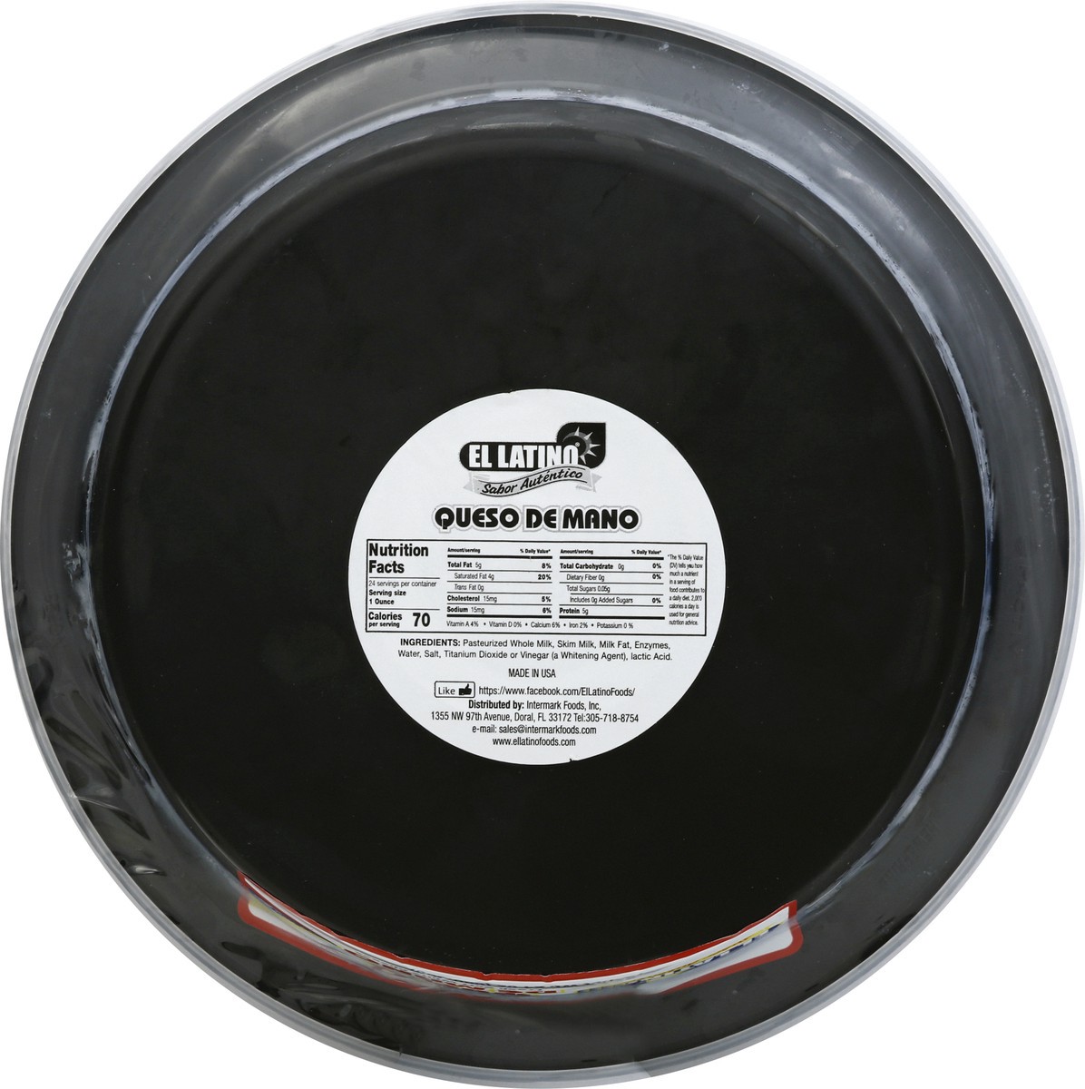 slide 9 of 12, El Latino Fresh Soft White Cheese 24 oz, 24 oz