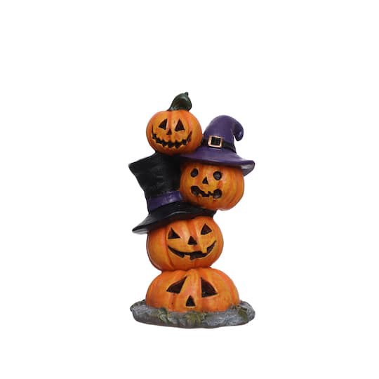 slide 1 of 3, Mini Jack-O'-Lantern Stack By Ashland, 1.75 in x 1.625 in x 3 in