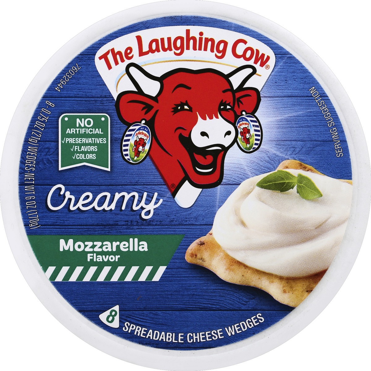 slide 4 of 4, The Laughing Cow Cheese Wedges 8 ea, 8 ct