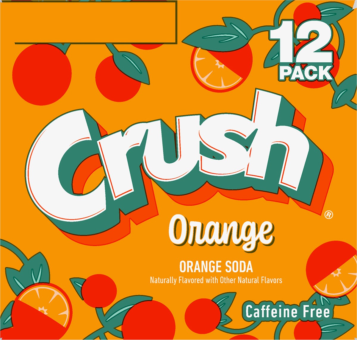 slide 2 of 12, Crush Orange Soda - 12 ct; 12 fl oz, 12 ct; 12 fl oz