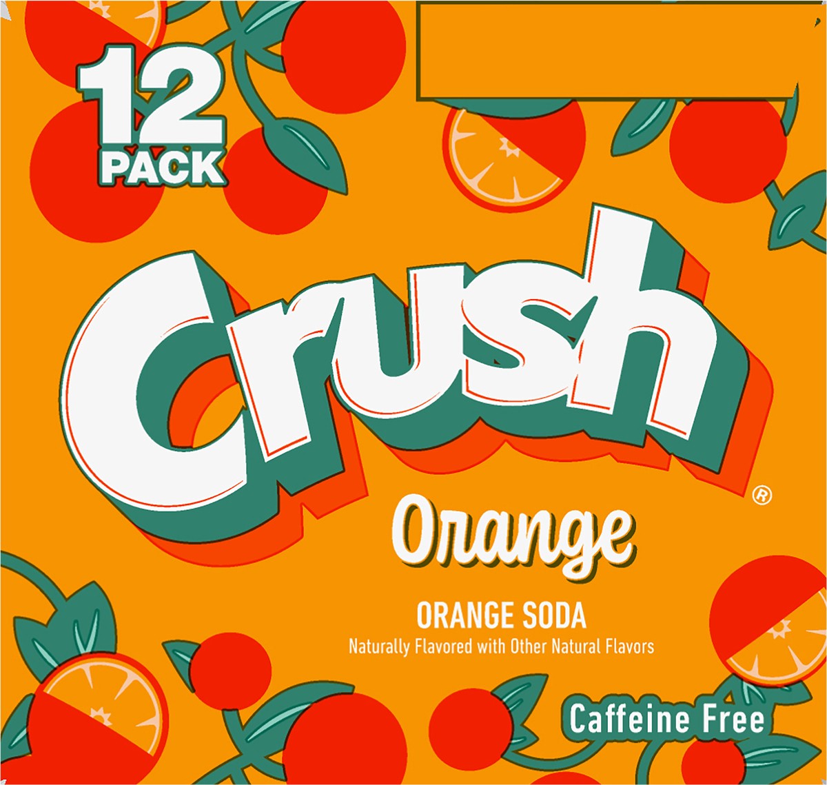 slide 6 of 12, Crush Orange Soda - 12 ct; 12 fl oz, 12 ct; 12 fl oz