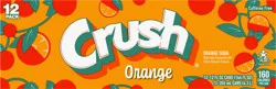Crush Orange Soda, 12 fl oz cans, 12 pack