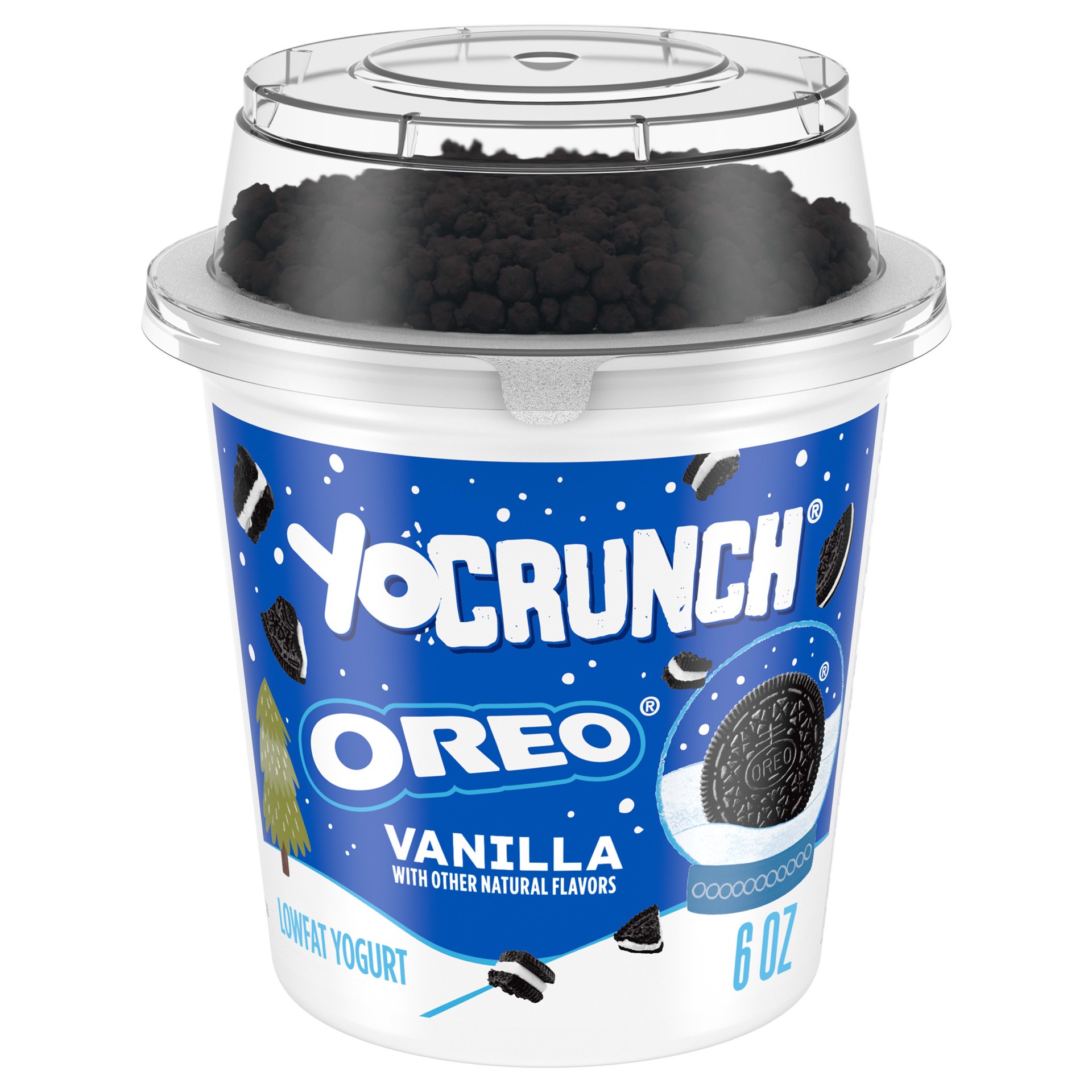 slide 1 of 5, YoCrunch Low Fat Vanilla Yogurt with OREO, 6 oz., 6 oz