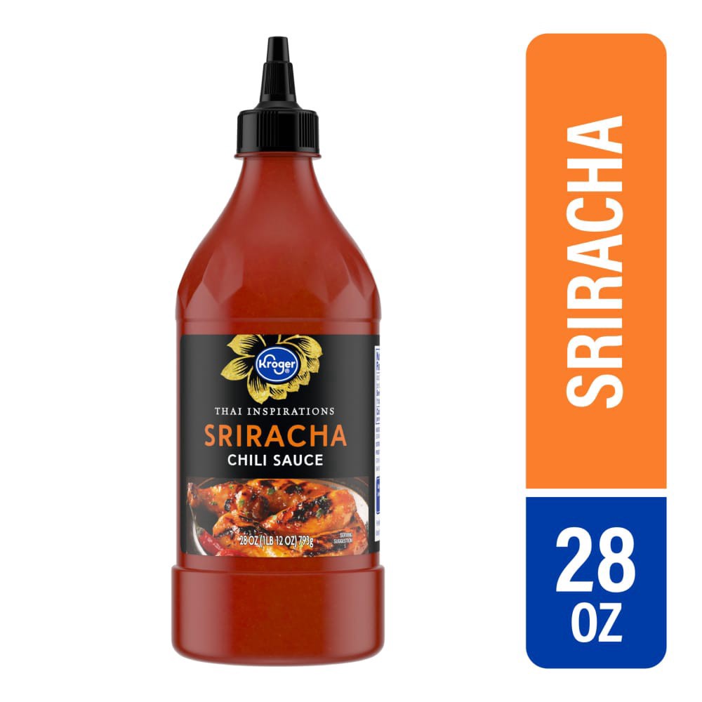 slide 4 of 4, Kroger Sriracha Hot Chili Sauce, 28 oz