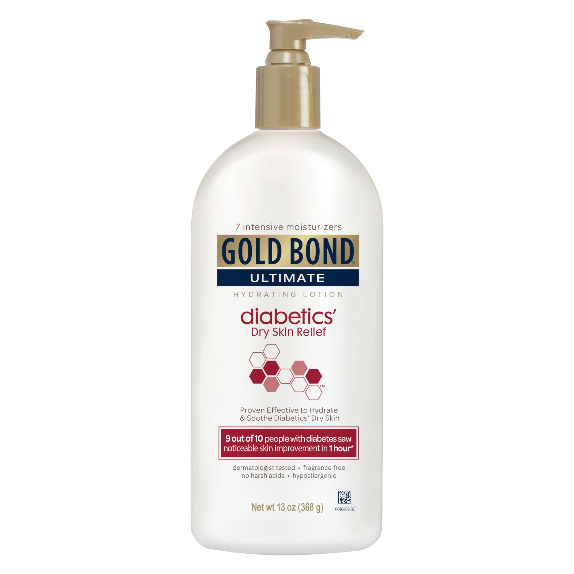 slide 1 of 5, Gold Bond Diabetics' Dry Skin Relief Lotion (13 Oz), 13 oz