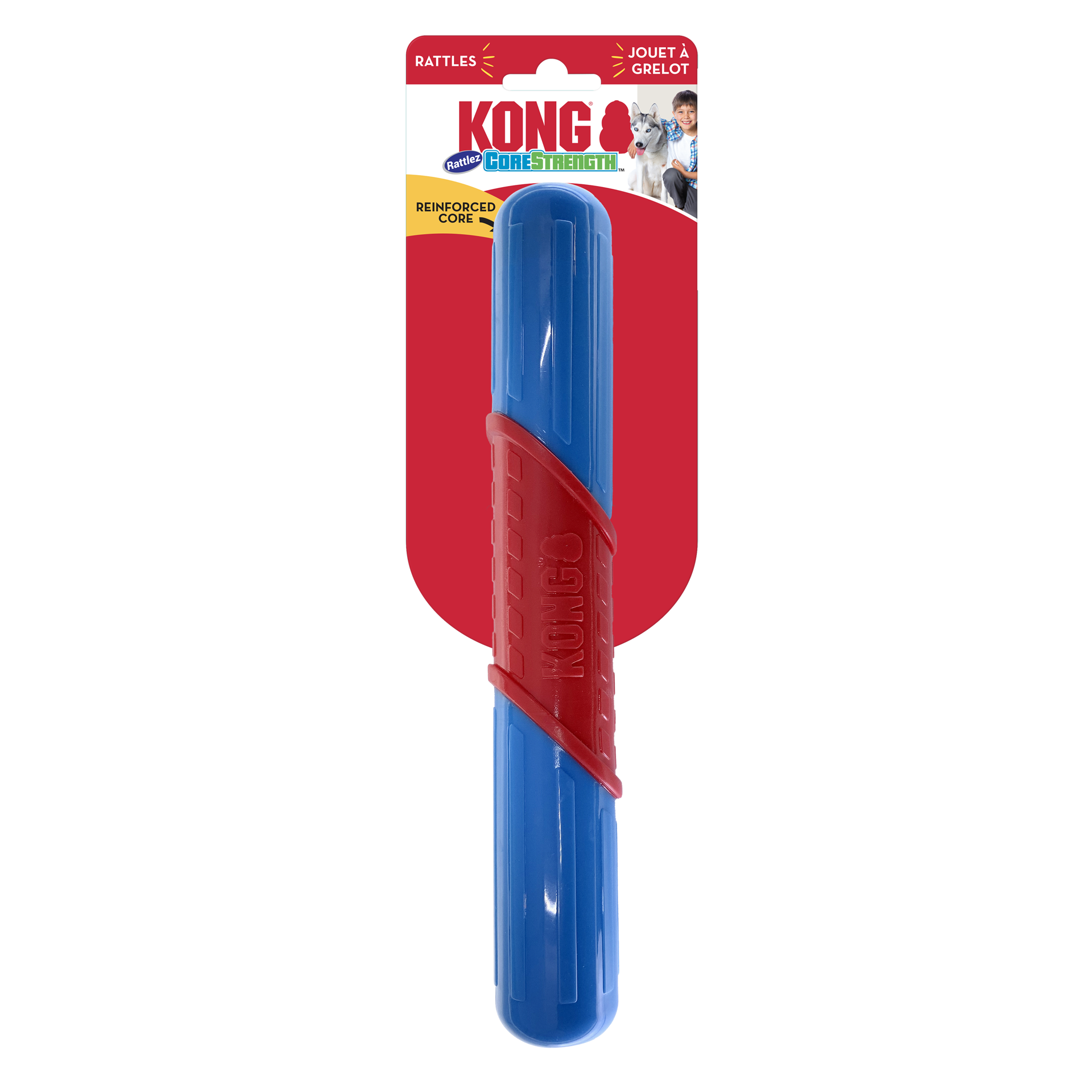 slide 4 of 4, KONG CoreStrength™ Rattlez Stick Lg, 1 ct