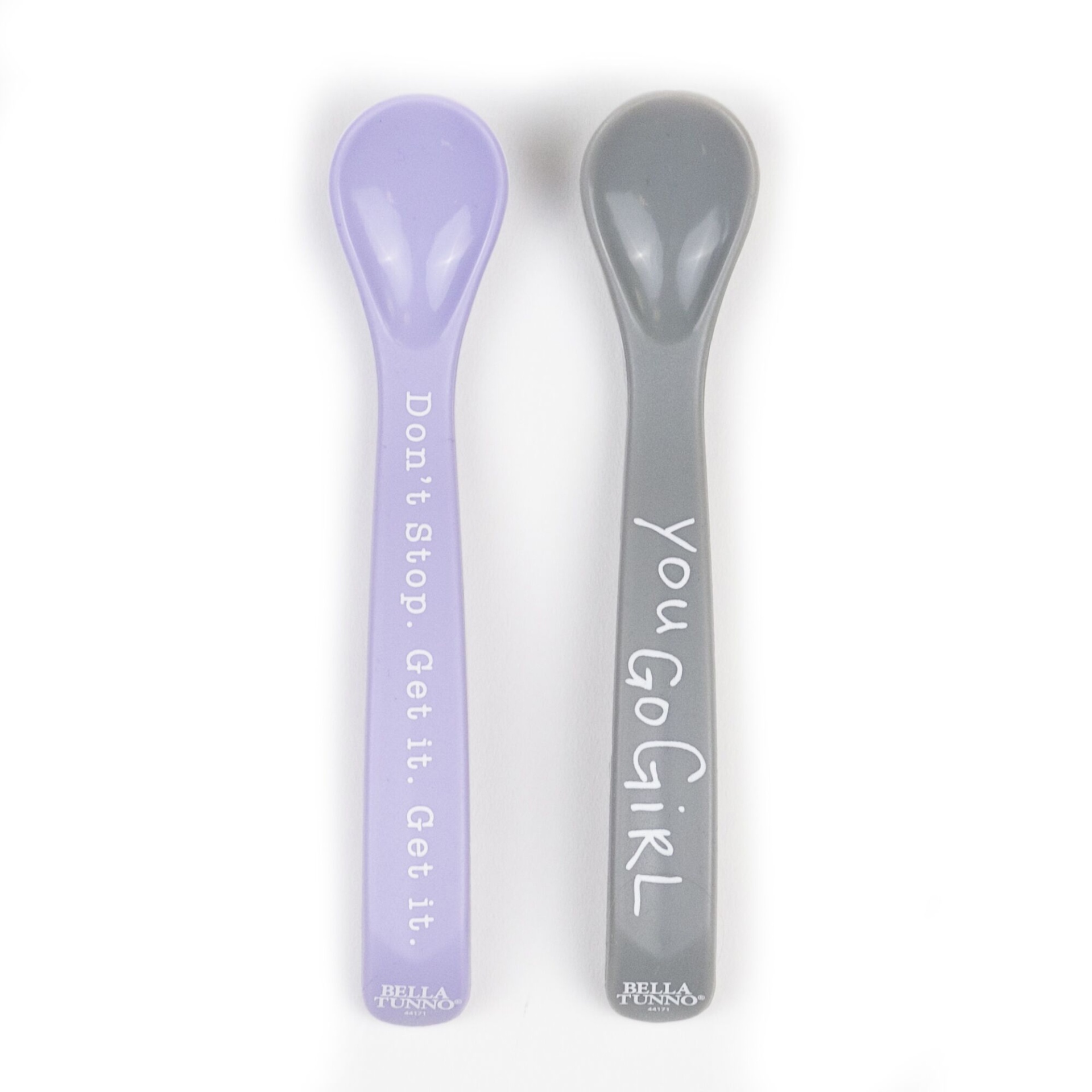 slide 1 of 1, Bella Tunno Dont Stop Get It Go Girl Spoon Set, 2 ct