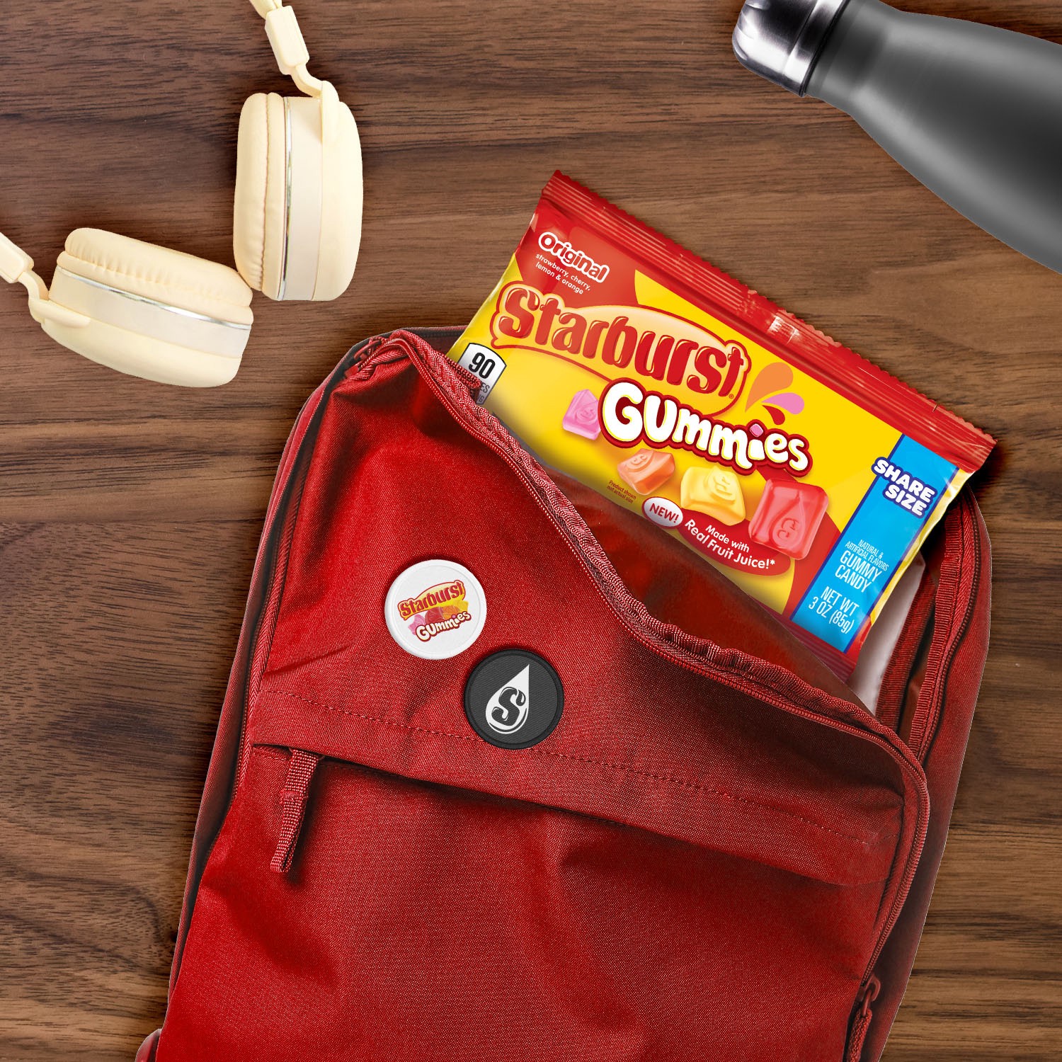 slide 6 of 8, STARBURST Gummies Original Gummy Candy, Share Size, 3 Oz Bag, 3 oz