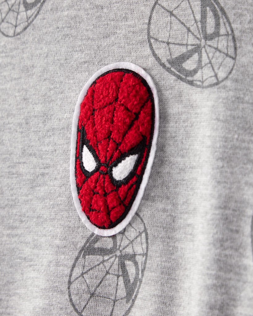 slide 2 of 2, Carter's Carters Boys ©Marvel Spider-Man Pullover Sweatshirt - Grey Grey 6, 1 ct